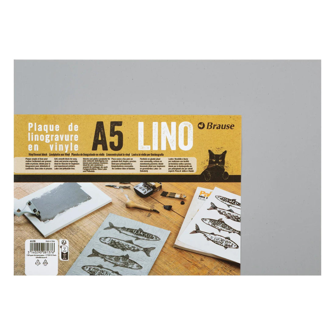 Vinyl block for linol 3mm A5