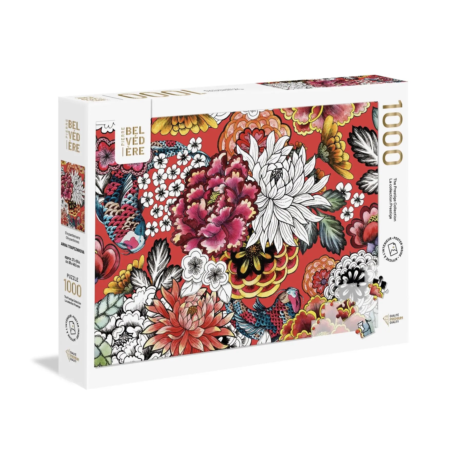 PZ1000: CHRYSANTHÈMES PBI PUZZLE