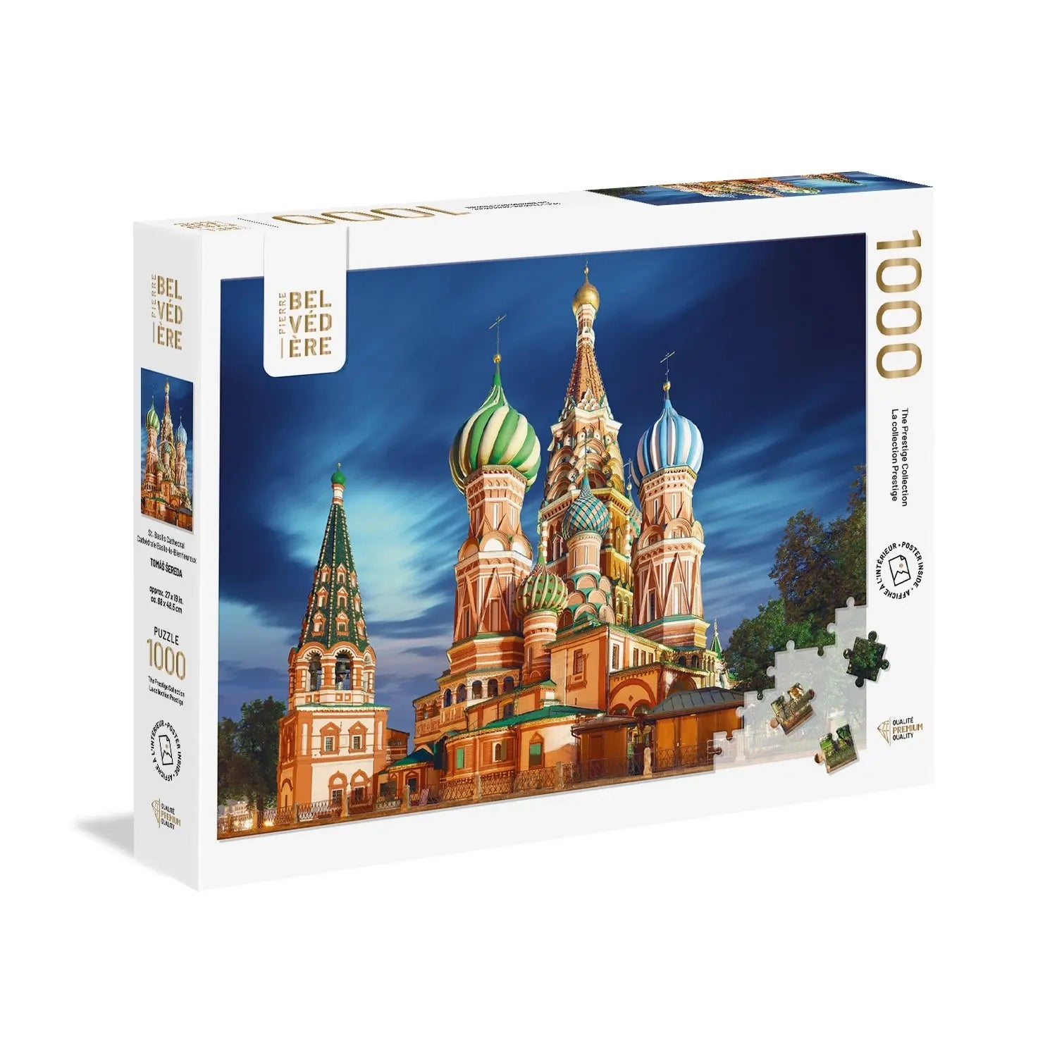 PZ1000: CATHÉDRALE BASILE-LE-BIENHEUREUX PBI PUZZLE