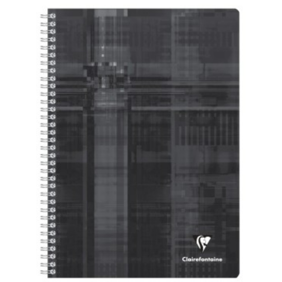 Cahier reliure intégrale 5/5 -assortis- A4. 224 pages (21x29.7cm) CLAIREFONTAINE