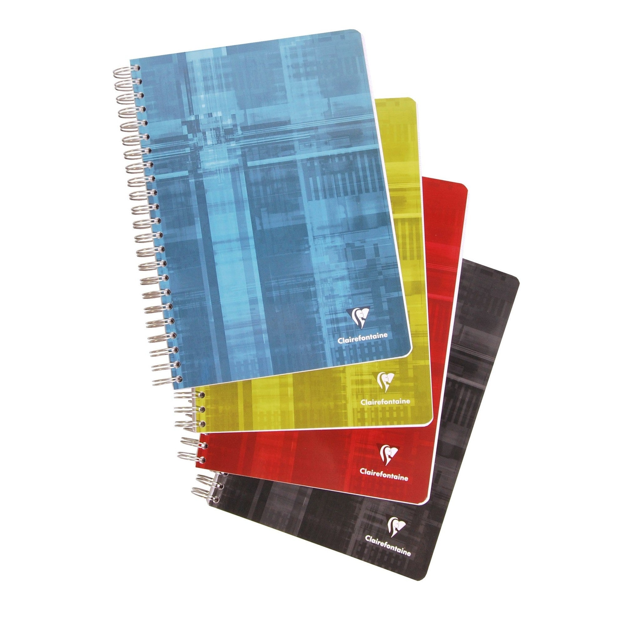 Cahier reliure intégrale 5/5 -assortis- A4. 360 pages (21x29.7cm) CLAIREFONTAINE