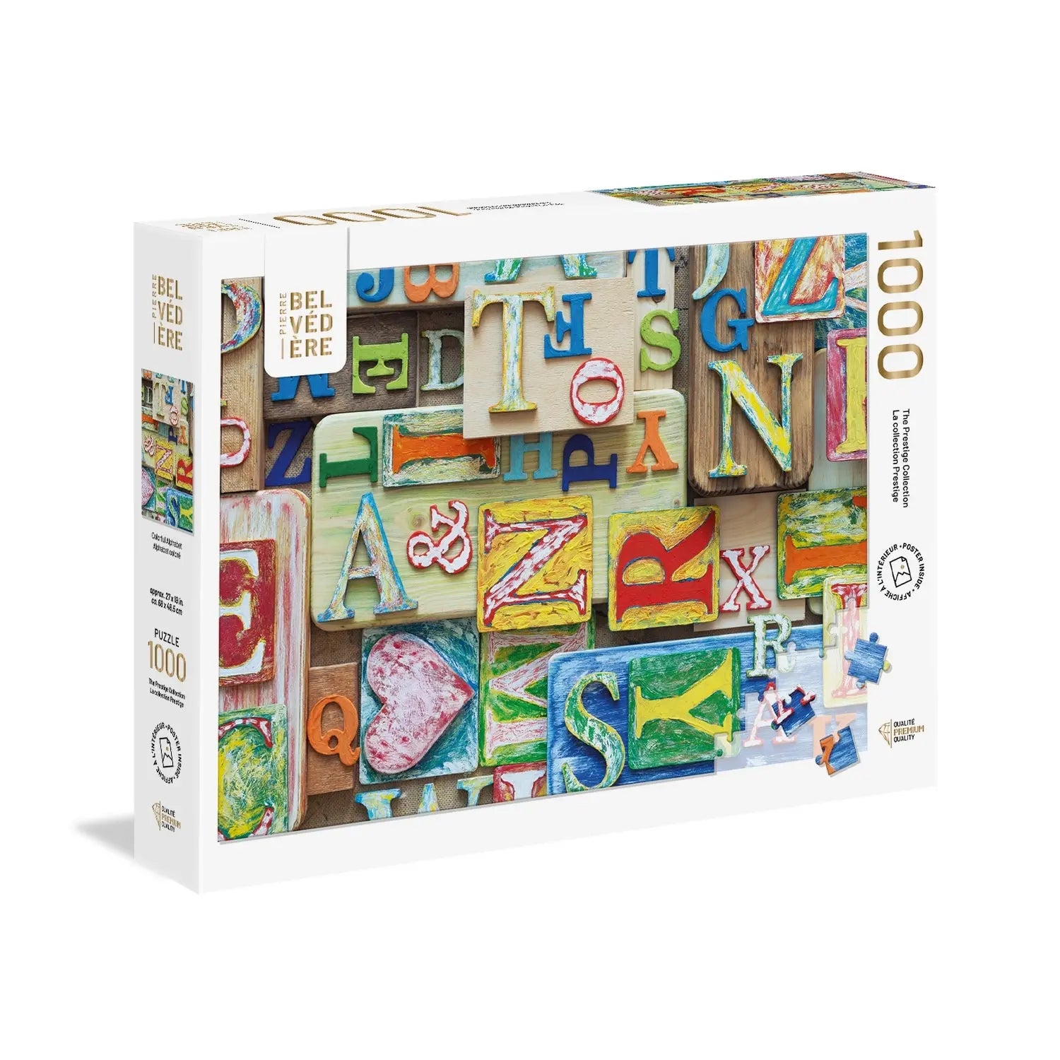 PZ1000: ALPHABET COLORÉ PBI PUZZLE