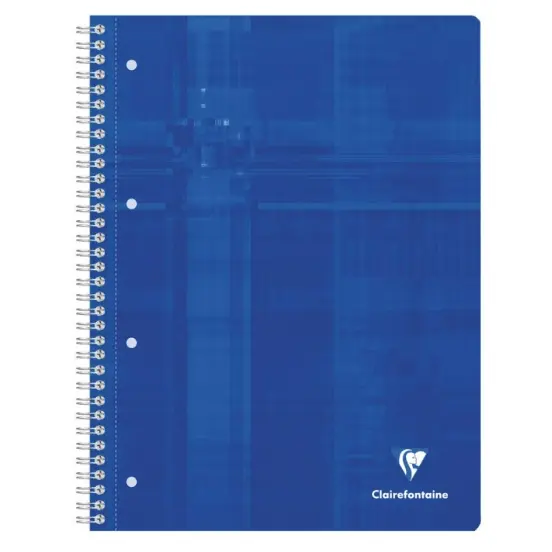 Cahier studium reliure intégrale ligné -assortis- A4+. 160 pages (22.5x29.7cm) CLAIREFONTAINE