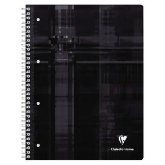 Cahier studium reliure intégrale ligné -assortis- A4+. 160 pages (22.5x29.7cm) CLAIREFONTAINE