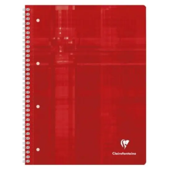 Cahier studium reliure intégrale ligné -assortis- A4+. 160 pages (22.5x29.7cm) CLAIREFONTAINE