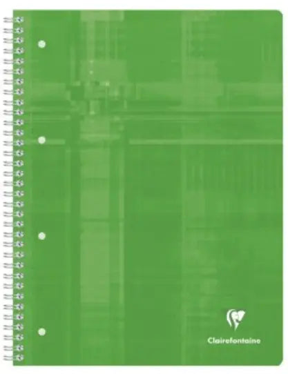 Cahier studium reliure intégrale ligné -assortis- A4+. 160 pages (22.5x29.7cm) CLAIREFONTAINE