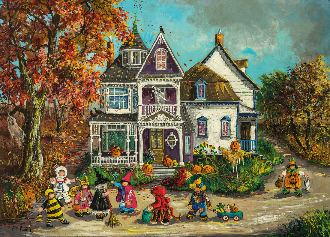 PZ1000: LA MAISON HANTÉE CLEMENTONI PUZZLES