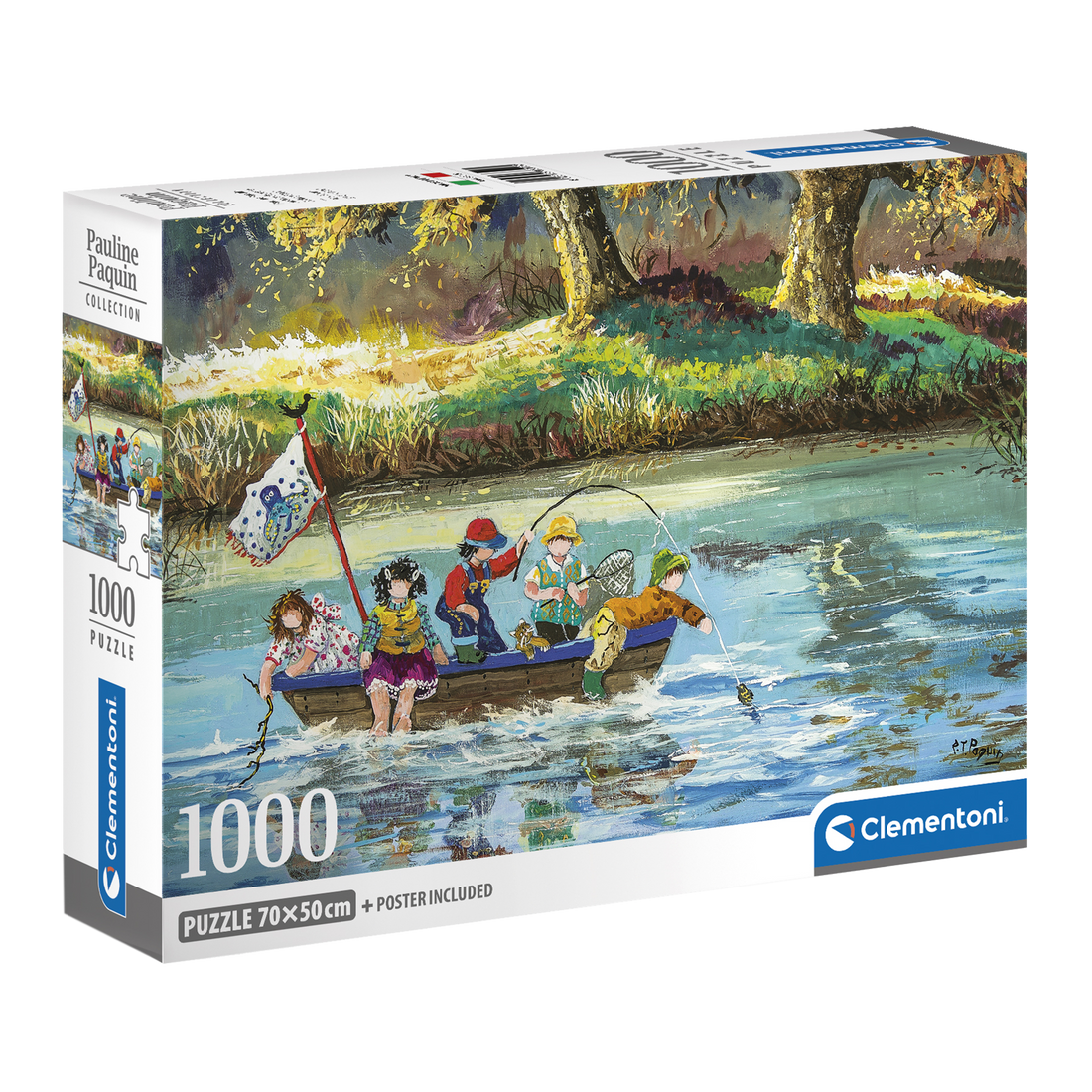 PZ1000:  HISTOIRE DE PÊCHE CLEMENTONI PUZZLES