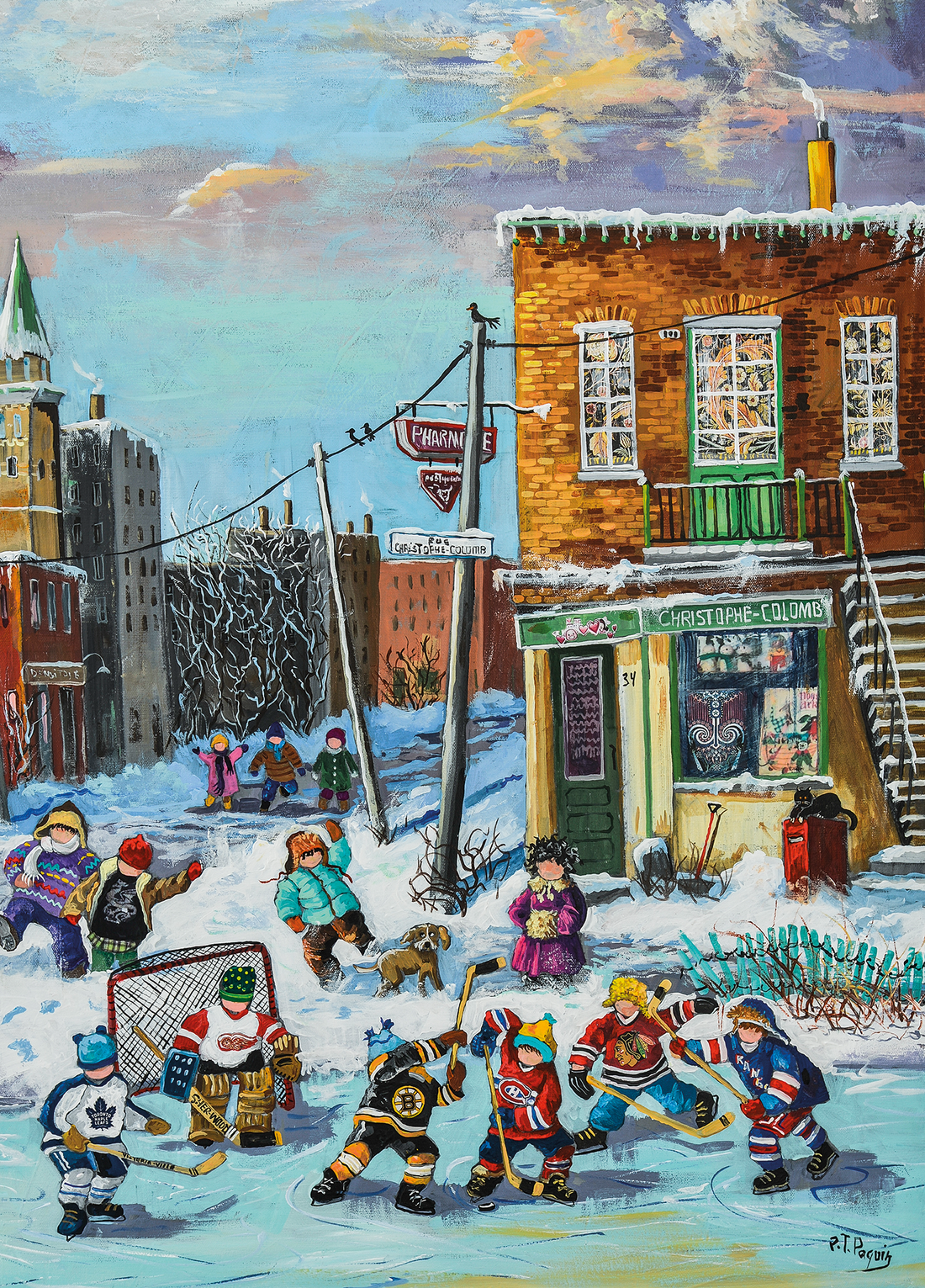 PZ1000: LA RUELLE DES RÊVES CLEMENTONI PUZZLES