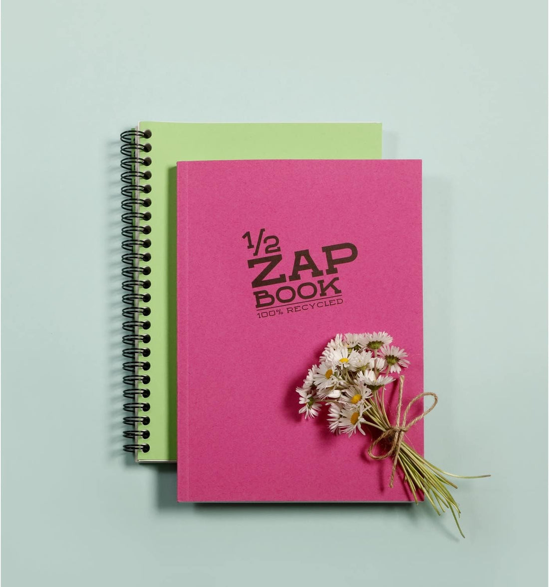 1/2 Zap Book Recycled 36Lb 160P 9x14cm. Assorted