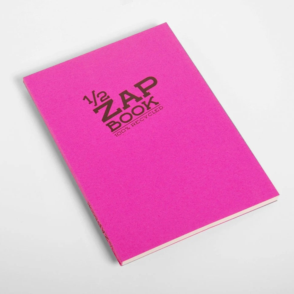 1/2 Zap Book Recycled 36Lb 160P 9x14cm. Assorted