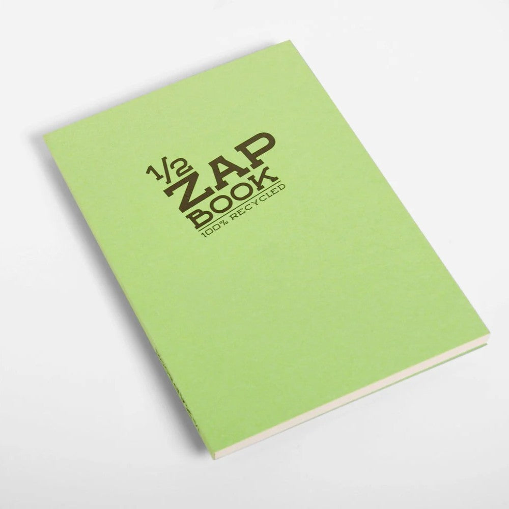 1/2 Zap Book Recycled 36Lb 160P 9x14cm. Assorted