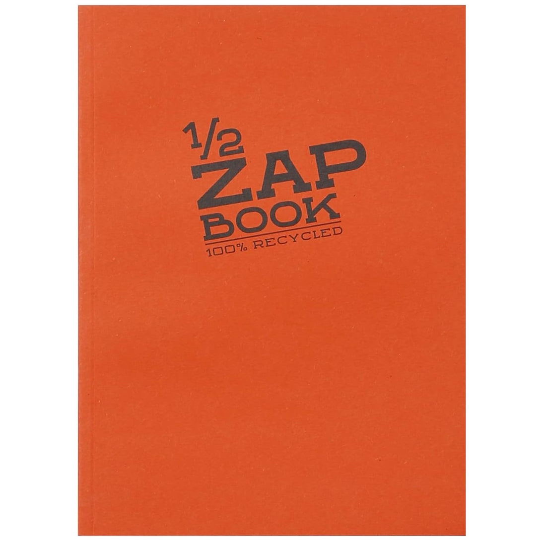 1/2 Zap Book Recycled 36Lb 160P 16.5x21cm . Assorted
