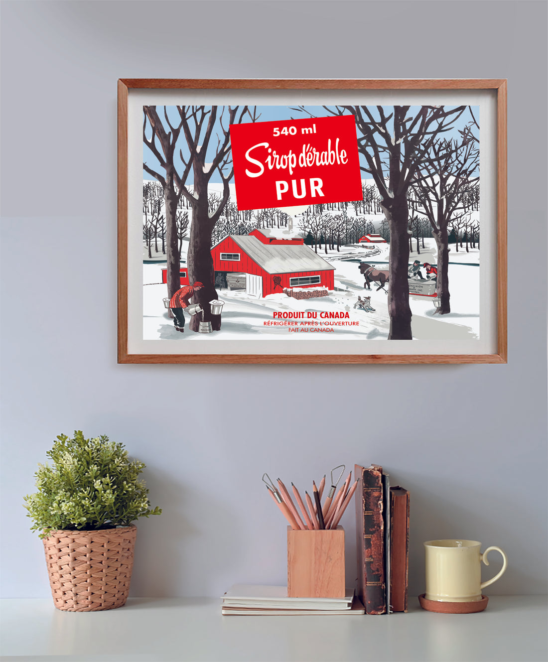 PZ500: MAPLE SYRUP CAN