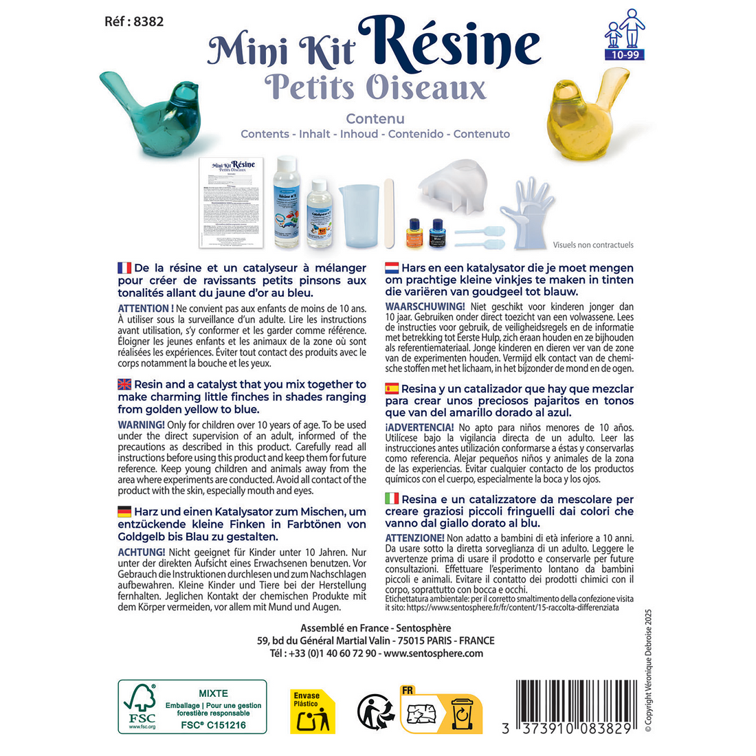 MINI RESIN KIT - LITTLE BIRDS