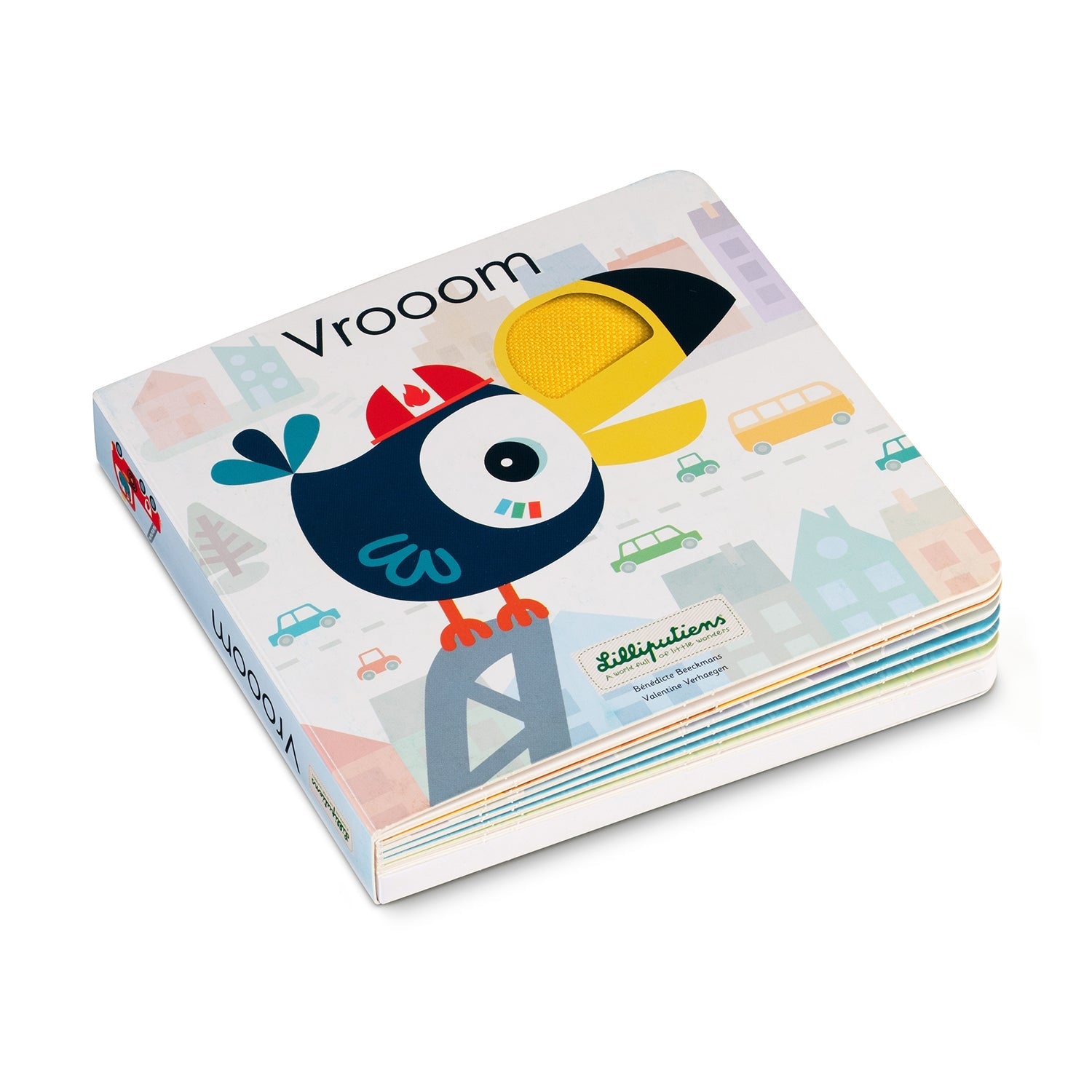 VROOOM : LIVRE SONORE ET TACTILE LILLIPUTIENS