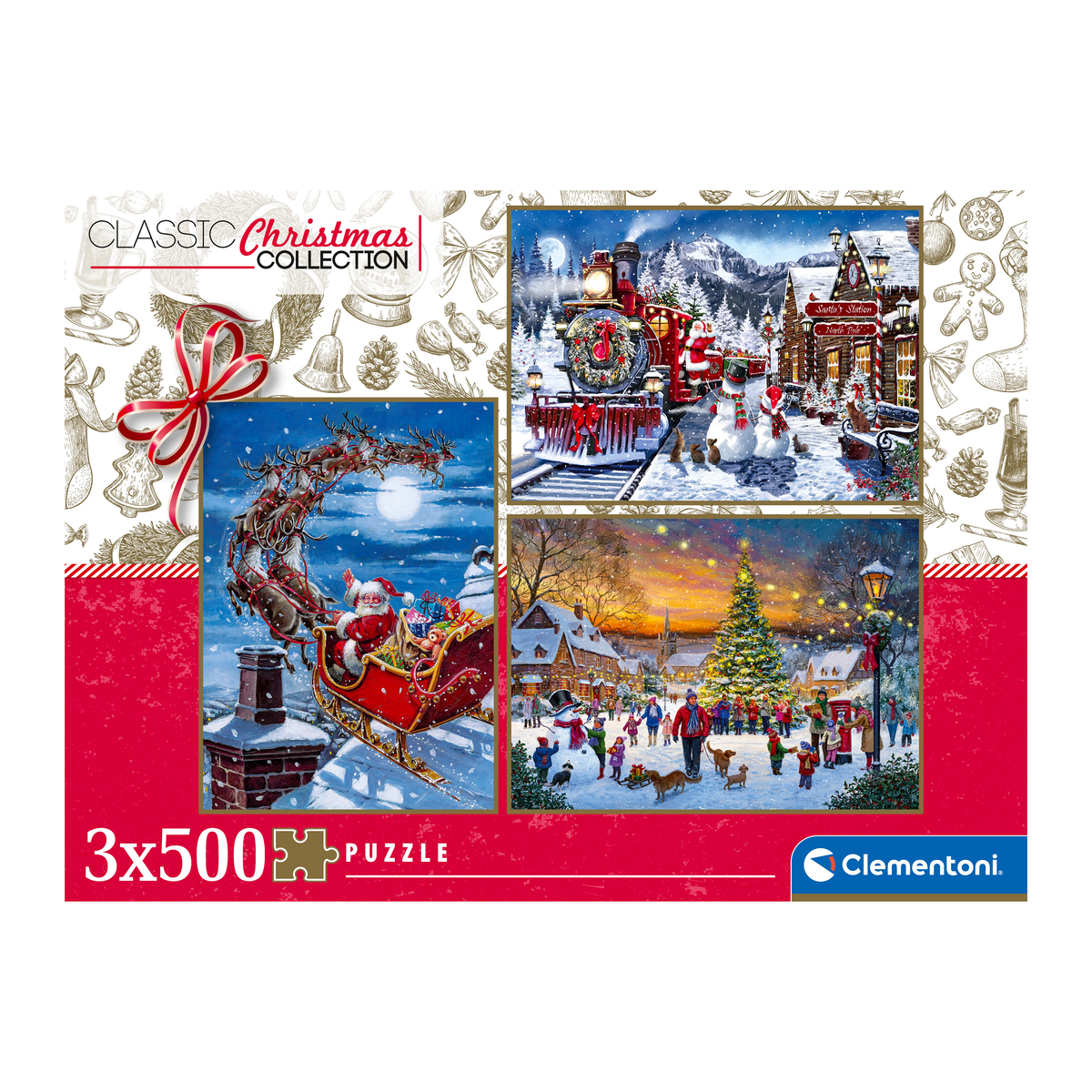 PZ3X500 - COLLECTION DE NOËL - CLEMENTONI