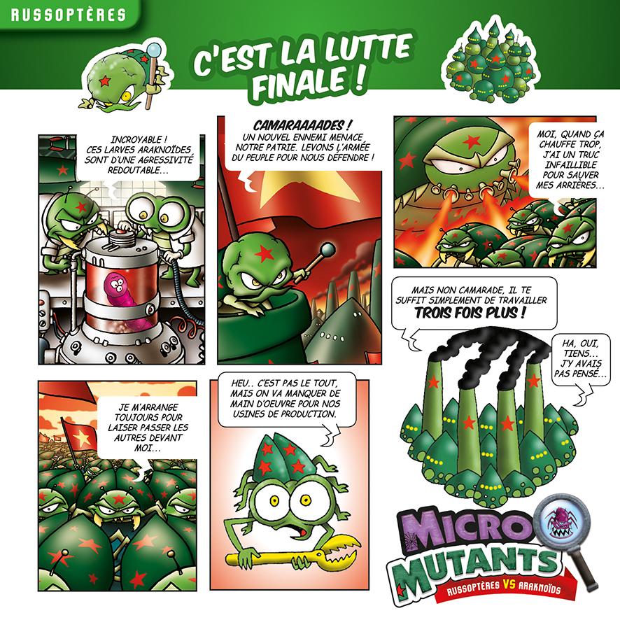 MICRO MUTANTS - RUSSOPTÈRES VS ARAKNOÏDS (FR) ORIGAMES