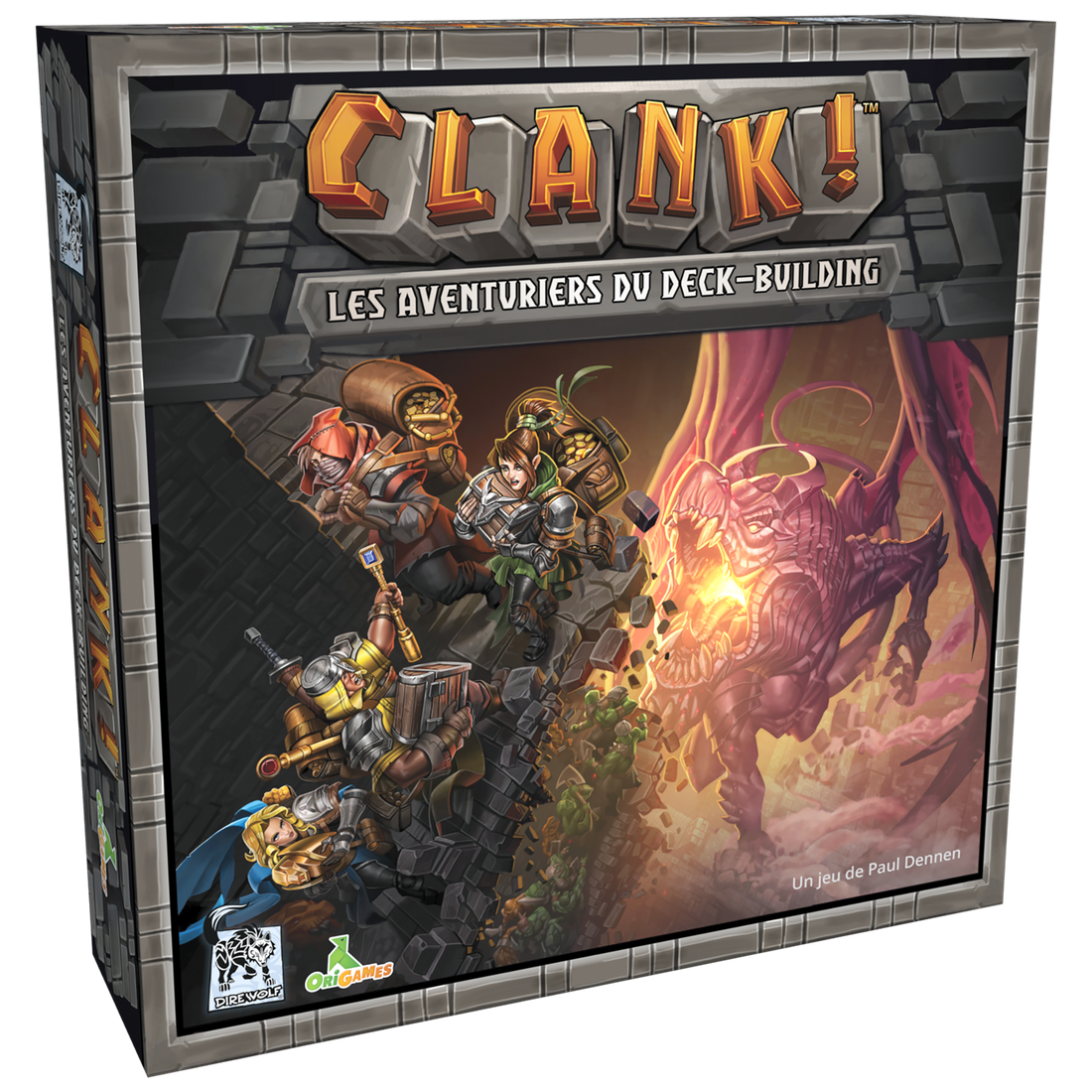 CLANK! LES AVENTURIERS DU DECK-BUILDING ORIGAMES