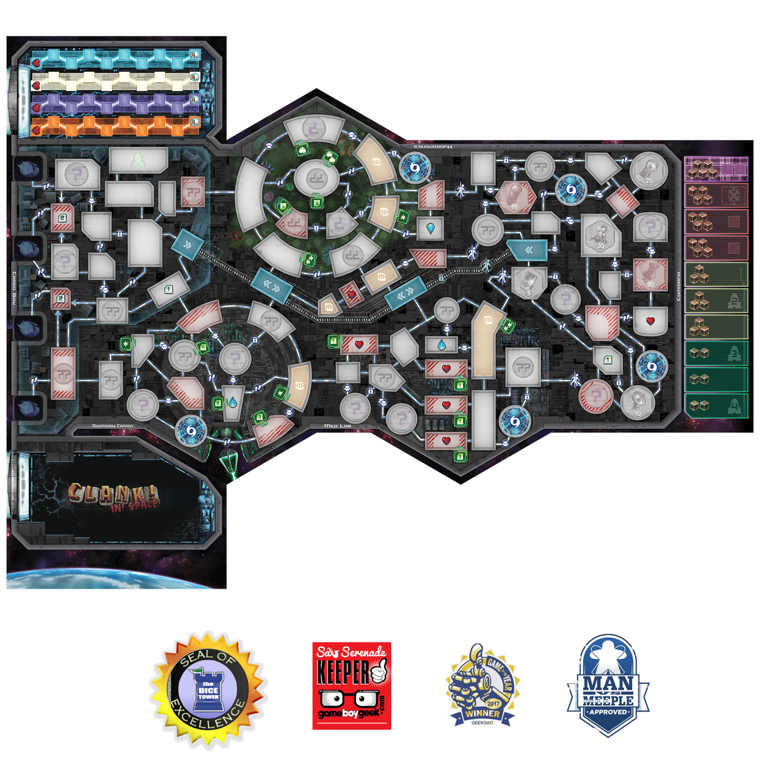 CLANK! DANS L'ESPACE ORIGAMES