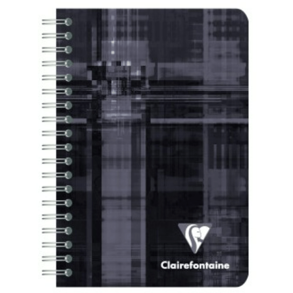Cahier à reliure intégrale Graphique 180P 9.5x14cm. Assortis CLAIREFONTAINE