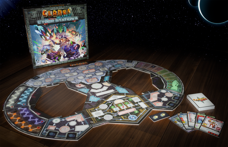 CLANK! DANS L'ESPACE - EXT; CYBER STATION 11 ORIGAMES
