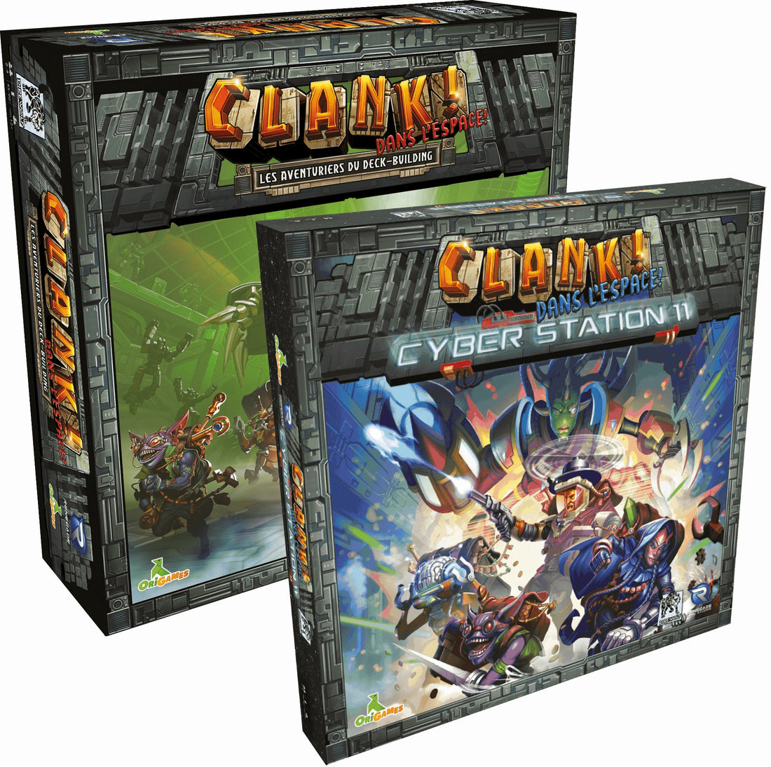 CLANK! DANS L'ESPACE - EXT; CYBER STATION 11 ORIGAMES