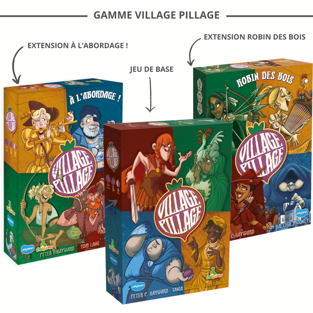 VILLAGE PILLAGE - À L'ABORDAGE ORIGAMES