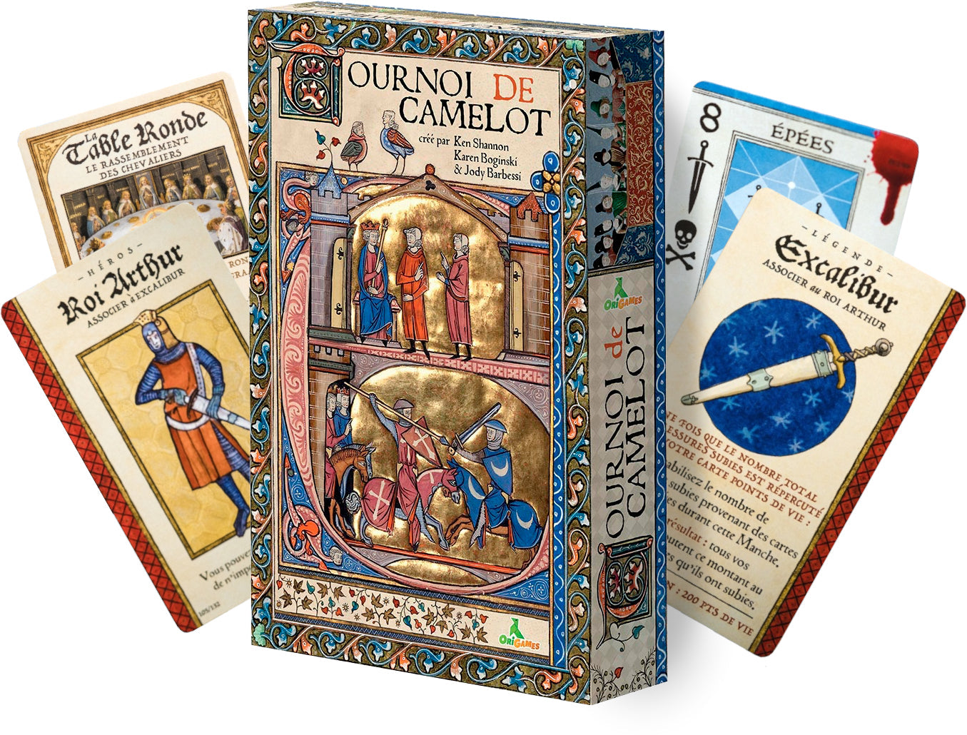 TOURNOI DE CAMELOT ORIGAMES