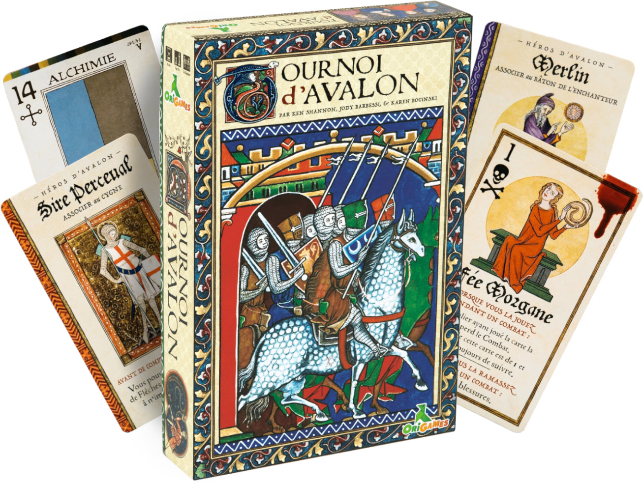 TOURNOI D'AVALON ORIGAMES