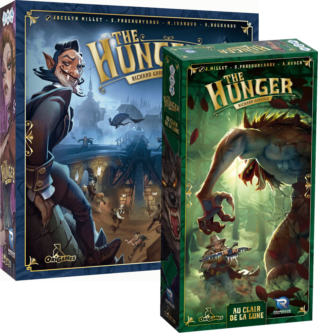 THE HUNGER EXT. 1 - AU CLAIR DE LA LUNE ORIGAMES