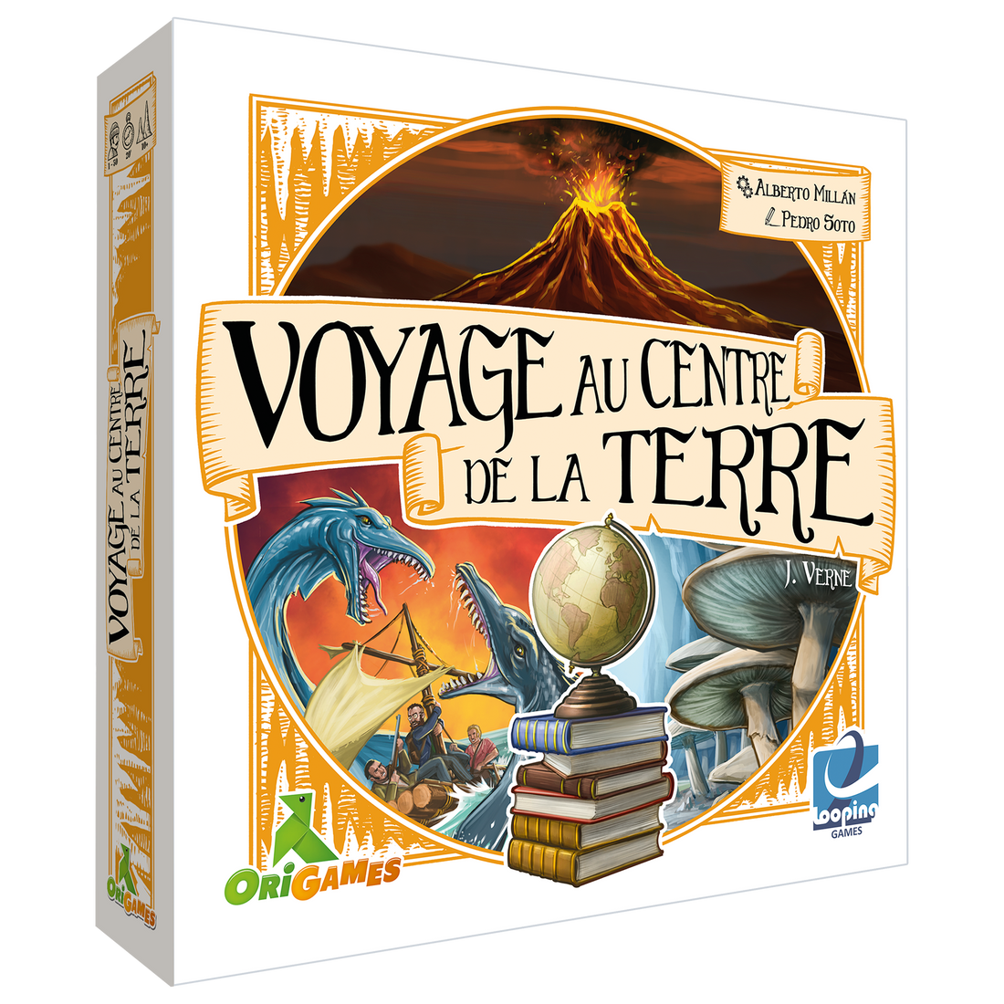 VOYAGE AU CENTRE DE LA TERRE ORIGAMES