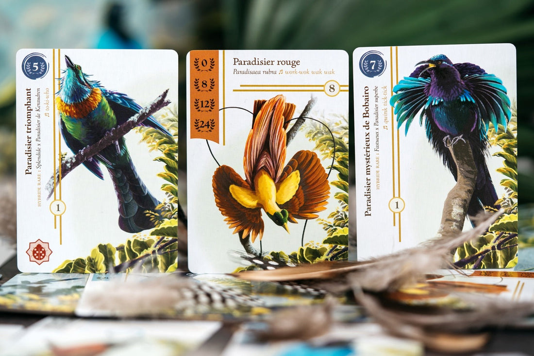 OISEAUX DE PARADIS ORIGAMES