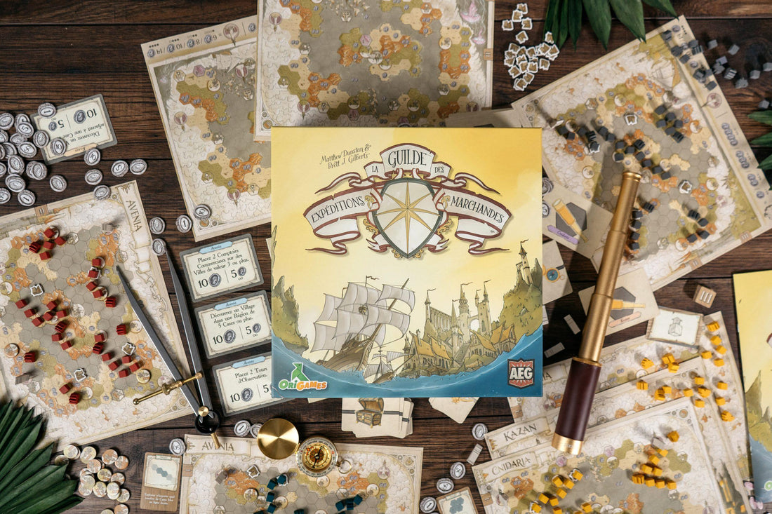 LA GUILDE DES EXPÉDITIONS MARCHANDES - EXTENSION AUX ORDRES DE LA REINE ORIGAMES