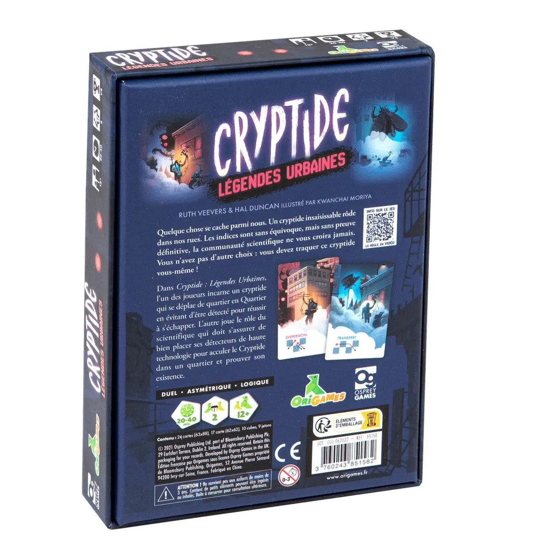 CRYPTIDE - LÉGENDES URBAINES ORIGAMES