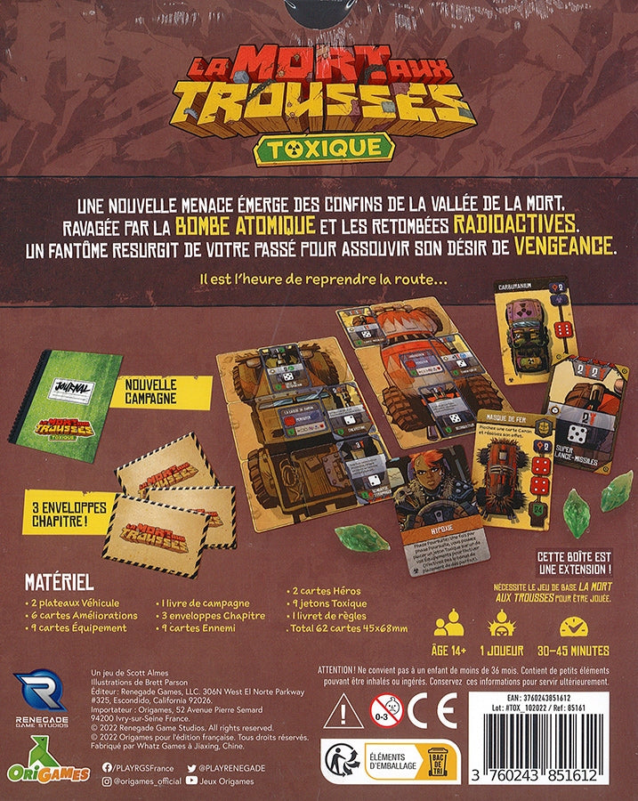 LA MORT AUX TROUSSES - EXT. TOXIQUE ORIGAMES