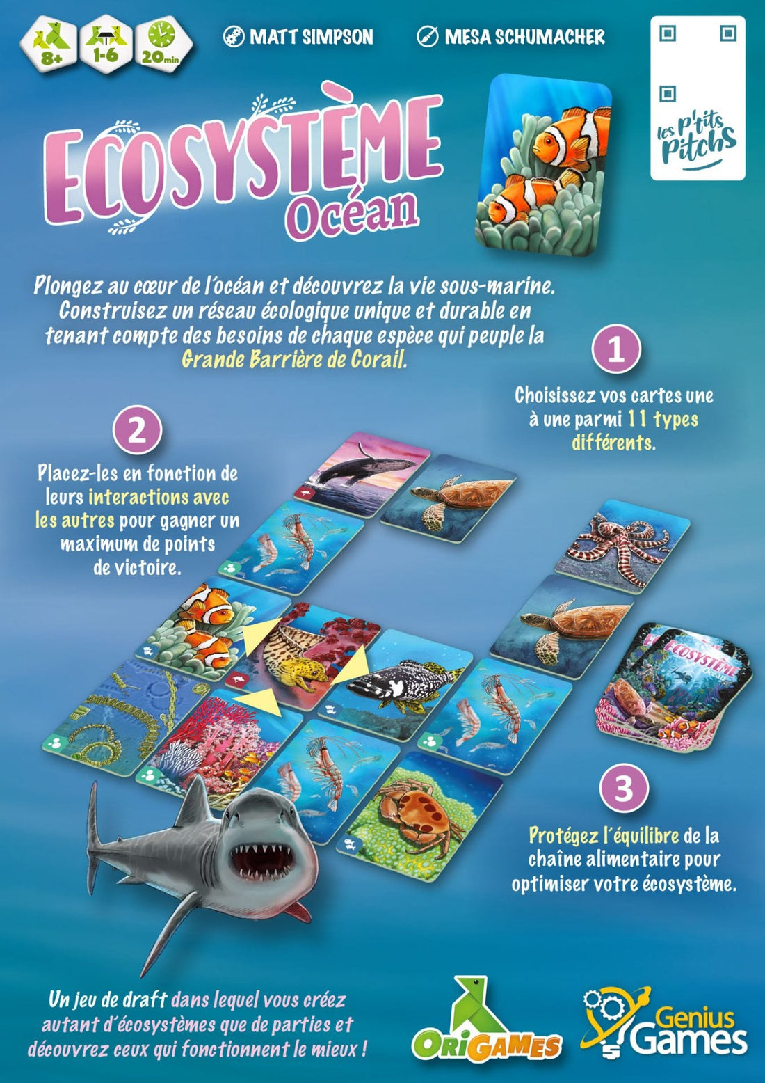 ÉCOSYSTÈME - OCÉAN ORIGAMES
