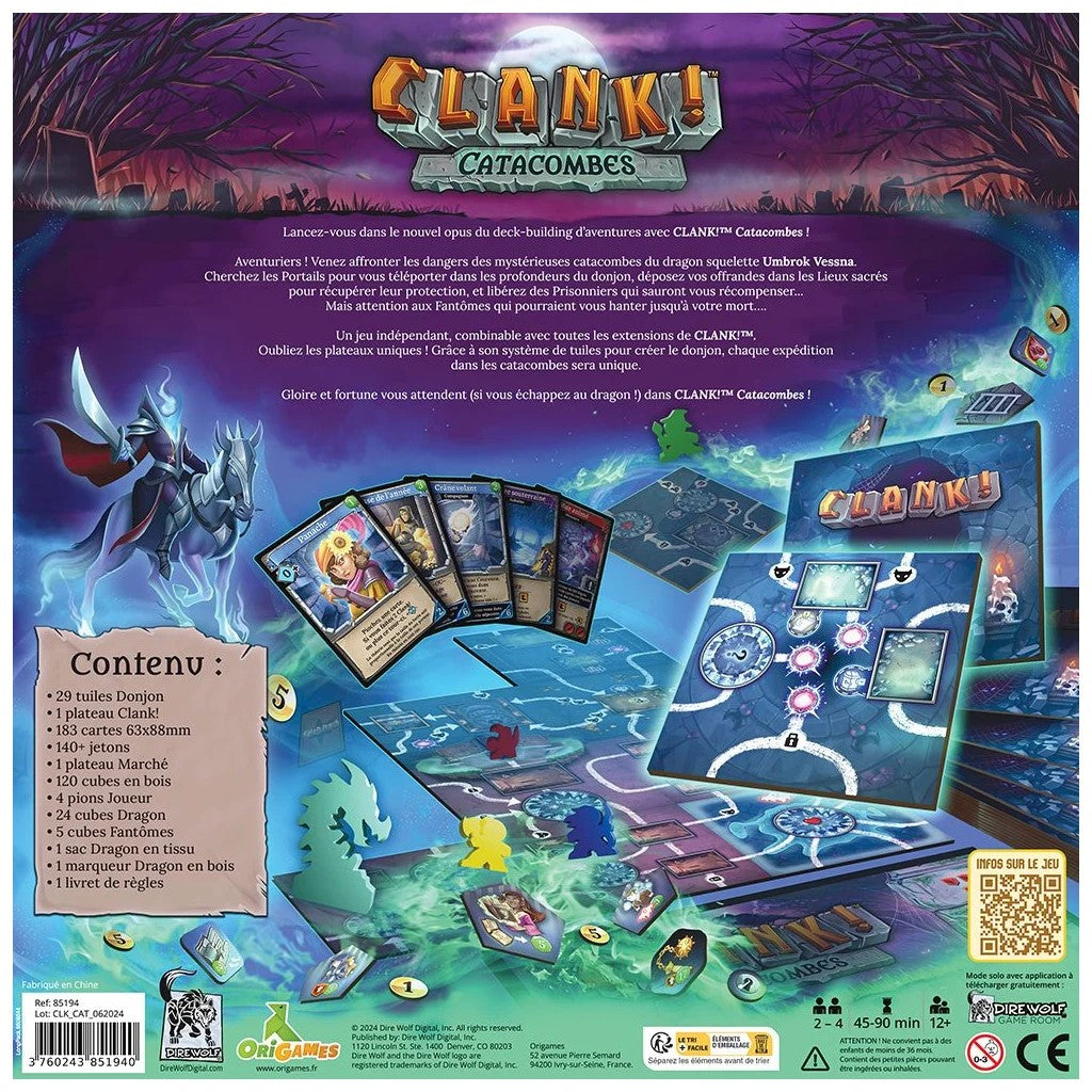 CLANK! - CATACOMBES ORIGAMES
