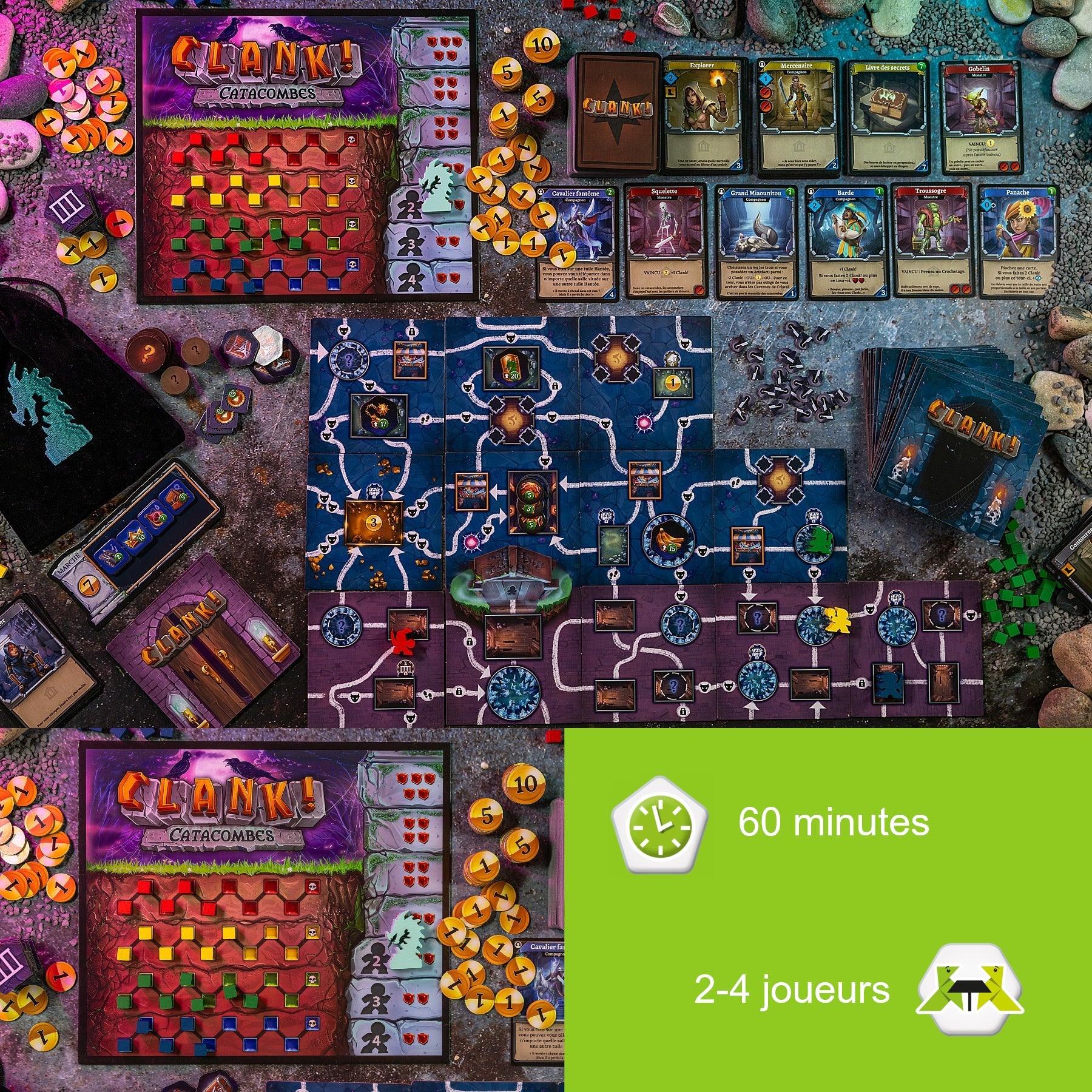 CLANK! - CATACOMBES ORIGAMES