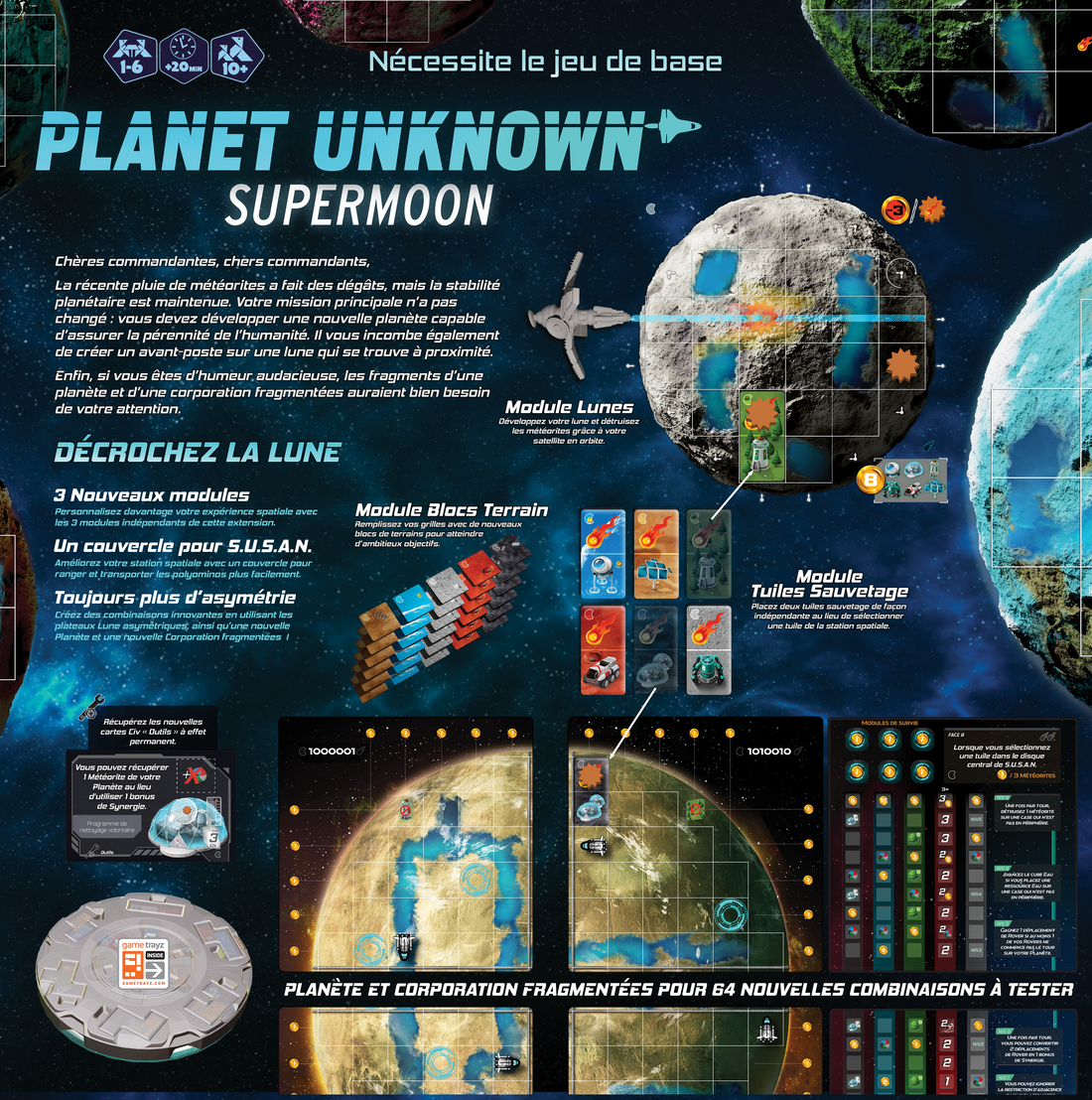 PLANET UNKNOWN - EXT. SUPERMOON (FR) ORIGAMES