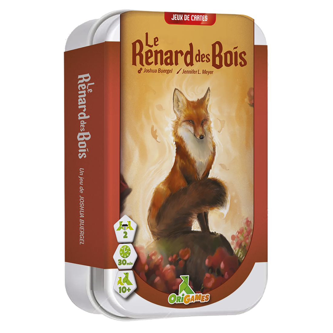 LE RENARD DES BOIS - BOITE MÉTAL ORIGAMES