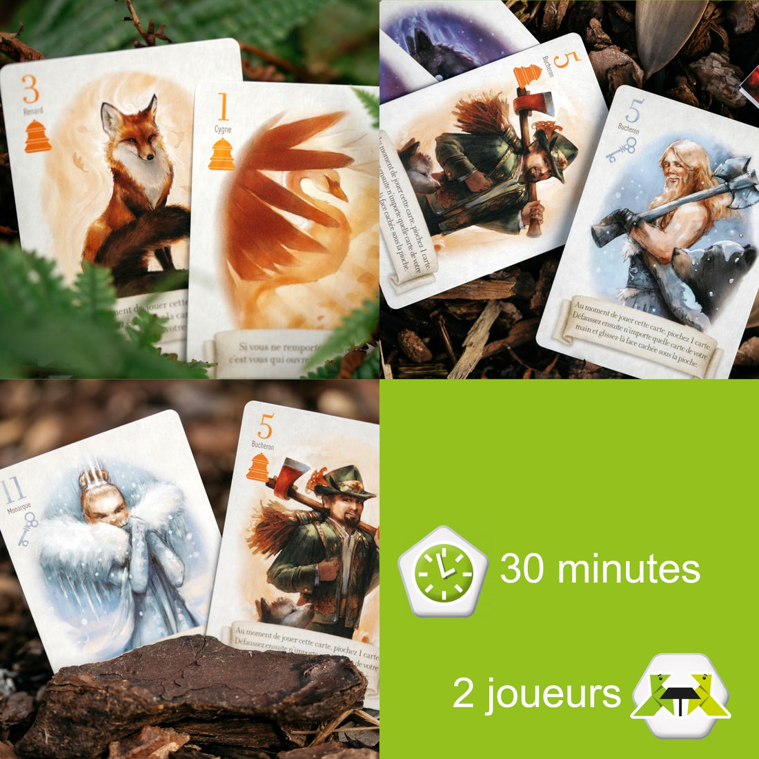 LE RENARD DES BOIS DUO - BOITE MÉTAL ORIGAMES