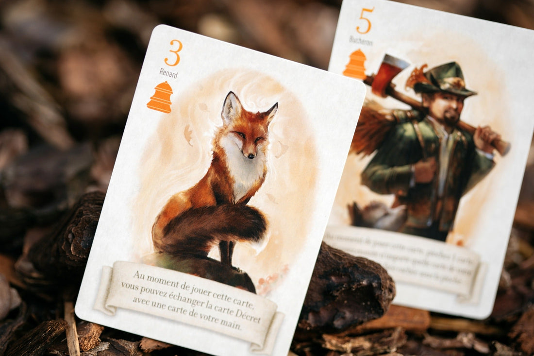 LE RENARD DES BOIS DUO - BOITE MÉTAL ORIGAMES