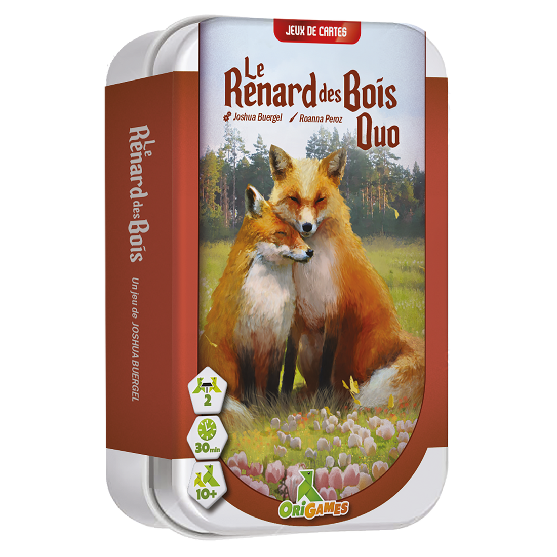 LE RENARD DES BOIS DUO - BOITE MÉTAL ORIGAMES