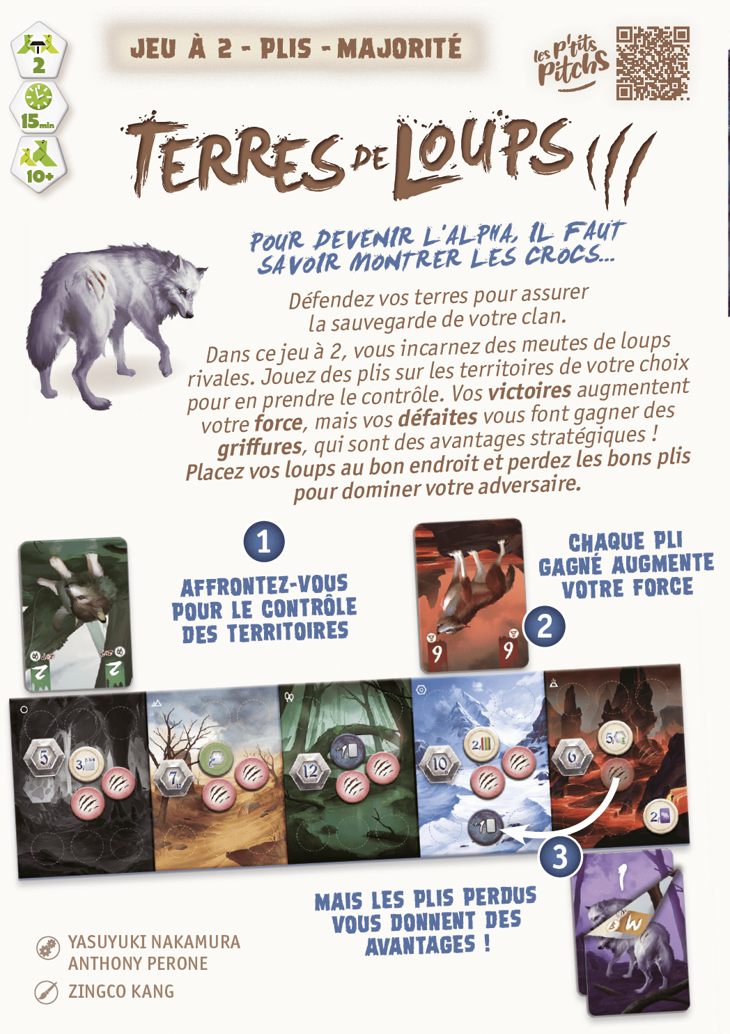 TERRES DE LOUPS ORIGAMES