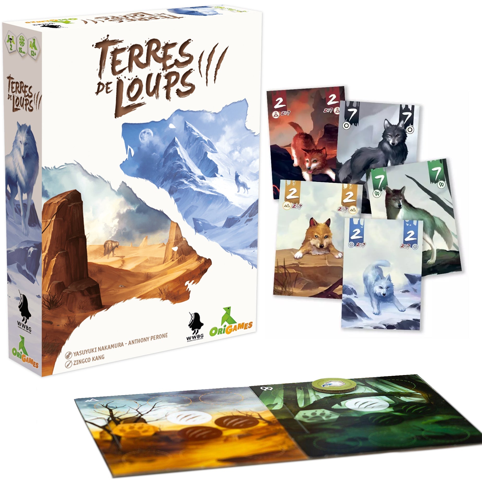 TERRES DE LOUPS ORIGAMES