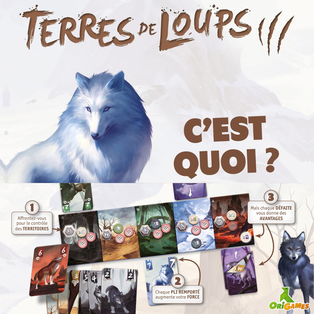 TERRES DE LOUPS ORIGAMES