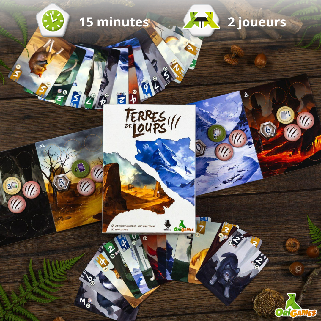 TERRES DE LOUPS ORIGAMES