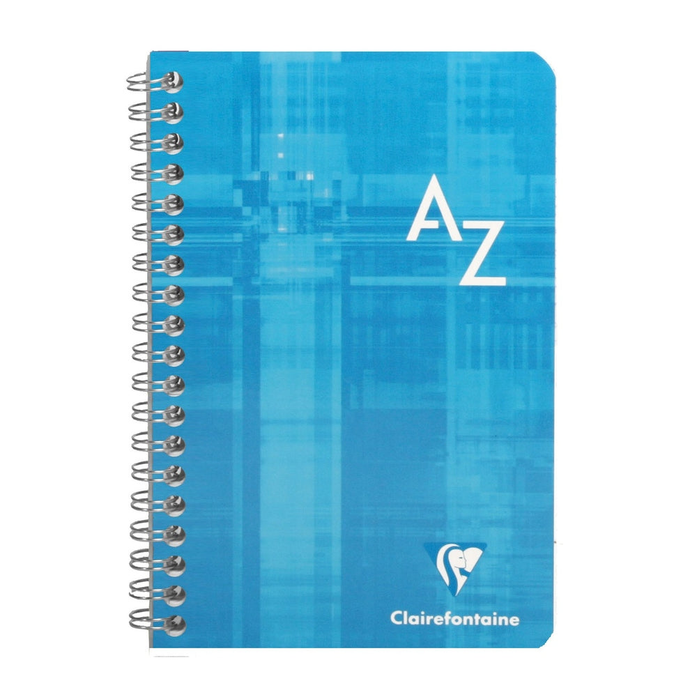 Cahier Répertoire à spirale: A-Z Graphique 50S 5½X8¼. Assortis CLAIREFONTAINE