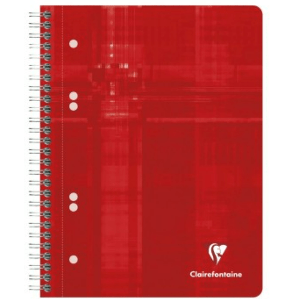 Cahier reliure intégrale 5/5 160 Pages A5+. Assortis CLAIREFONTAINE